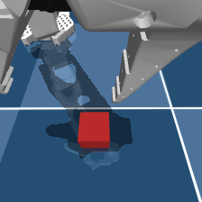 wrist camera at initial